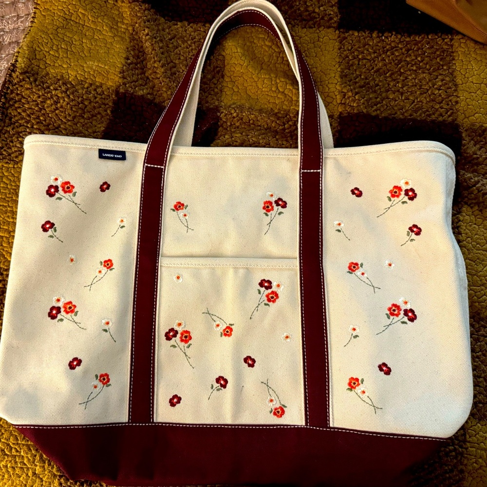 Lands End Large Tote